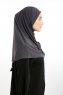 Ilay - Antrasitt Sandy Turban Hijab