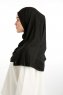 Feriha - Svart Viskose Turban Hijab