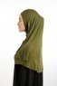 Feriha - Khaki Viskose Turban Hijab