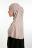 Feriha - Steingrå Viskose Turban Hijab