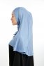 Feriha - Indigo Viskose Turban Hijab
