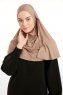 Feriha - Lysebrun Viskose Turban Hijab