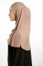 Feriha - Lysebrun Viskose Turban Hijab