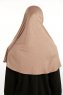 Feriha - Lysebrun Viskose Turban Hijab