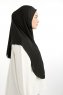 Bengi - Svart Micro Krep Turban Hijab