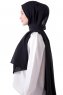Hadise - Svart Chiffon Hijab