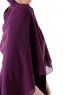 Hadise - Mørk Lilla Chiffon Hijab