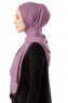 Neylan - Mørk Lilla Basic Jersey Hijab
