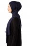 Neylan - Marineblå Basic Jersey Hijab