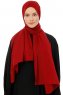 Esra - Bordeaux Chiffon Hijab