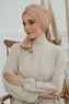 Amy - Sand Bomull Turban
