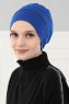 Stella - Blå Bomull Turban