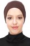 Stella - Brun Bomull Turban