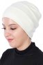 Stella - Creme Bomull Turban