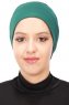 Stella - Mørk Grønn Bomull Turban
