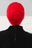 Stella - Rød Bomull Turban