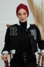 Laura - Bordeaux Bomull Turban