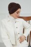 Laura - Brun Bomull Turban