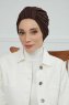 Laura - Brun Bomull Turban