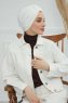 Laura - Creme Bomull Turban