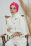 Laura - Fuchsia Bomull Turban