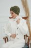 Laura - KhakiBomull Turban