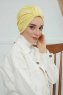 Laura - Gul Bomull Turban