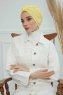 Laura - Gul Bomull Turban