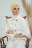 Laura - Gul Bomull Turban