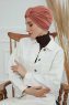 Laura - Lakserosa Bomull Turban