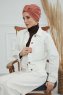 Laura - Lakserosa Bomull Turban