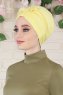 Agnes - Gul Bomull Turban - Ayse Turban
