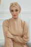 Agnes - Sand Bomull Turban