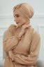 Agnes - Sand Bomull Turban