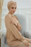 Agnes - Sand Bomull Turban