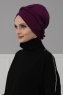 Olivia - Lilla Bomull Turban - Ayse Turban