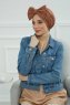 Julia - Caramel Bomull Turban