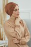 Wilma - Caramel Bomull Turban