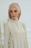 Isabella - Sand Bomull Turban
