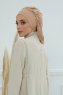 Isabella - Sand Bomull Turban