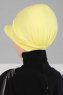 Sandra - Gul Bomull Turban - Ayse Turban