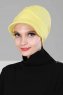 Sandra - Gul Bomull Turban - Ayse Turban
