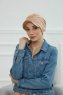 Sandra - Sand Bomull Turban
