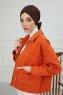 Ellie - Brun Bomull Turban