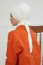 Ellie - Creme Bomull Turban