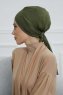 Ellie - KhakiBomull Turban