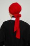Ellie - Rød Bomull Turban