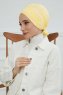 Ellie - Gul Bomull Turban