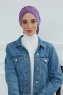 Ellie - Violet Bomull Turban