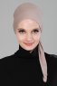 Felicia - Taupe Bomull Turban